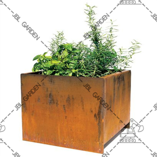 Corrugated Metal Roofing Planter Box