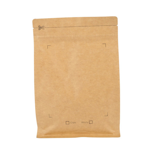 Factory Direct Supply Folia wyłożona 8-boczna torebka na kawę