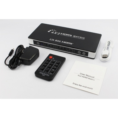 SPDIF RCA HDMI Matrix 4 x 2
