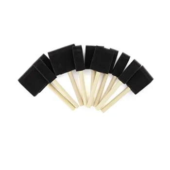 Wooden Handles Foam Paint Brush Factory Supply