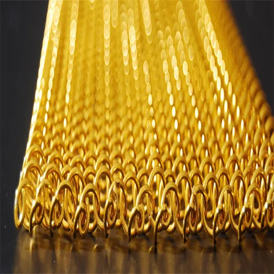 Metal Mesh Screen Door Curtain - Decorative Bead Curtain Room Dividers