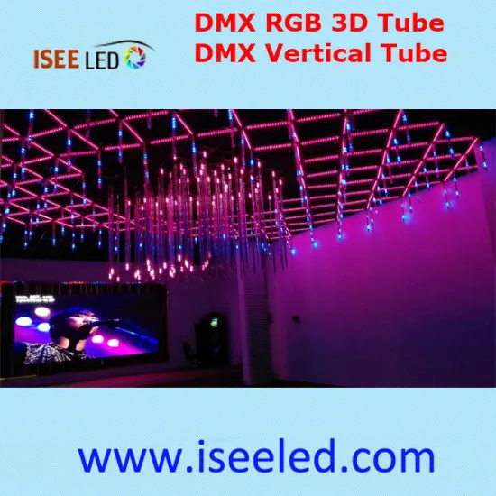 RGB DMX512 LED 3D Tube for Night Club