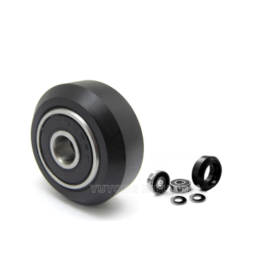 Высокая точность CNC Delrin Solid V-Wheel Assembly для рельсовой системы V-Slot в OX, CNC-BEAM и 3D-принтере, включая компоненты ЧПУ рабочих