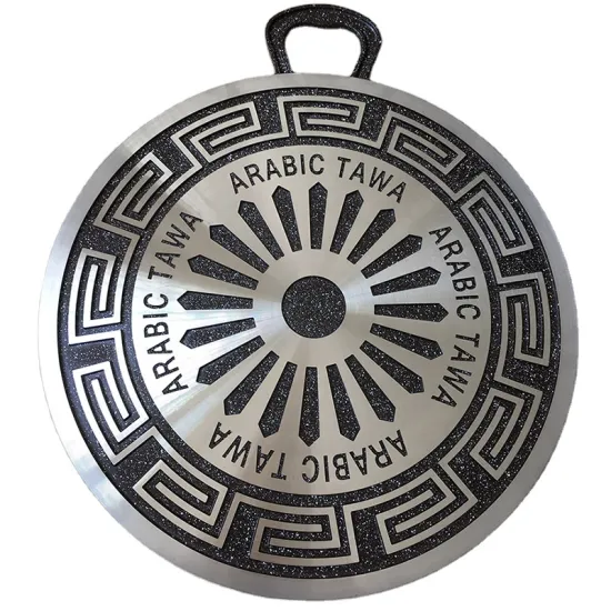 High Quality Black Non-Stick Double Coated Aluminum Baking Pan for Dosa and Tawa