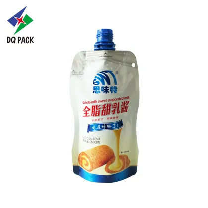 Doypack With Spout For Whole-milk Sweet Evaporated Milk