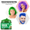 Waschbarer temporärer Haarfarbe Dye Styling -Creme