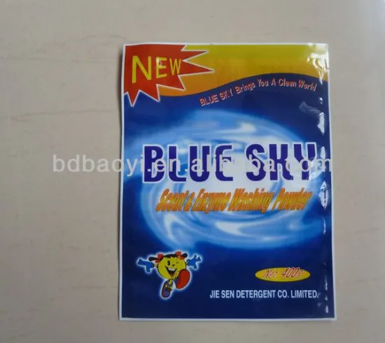 BOPP Detergent Plastic Packaging Bags