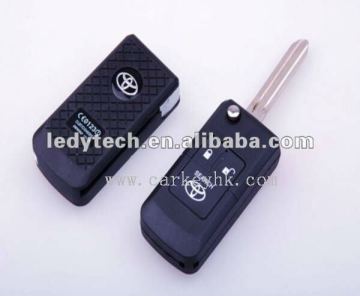 Top quality,Modified Toyota Crown 2 buttons flip key blank