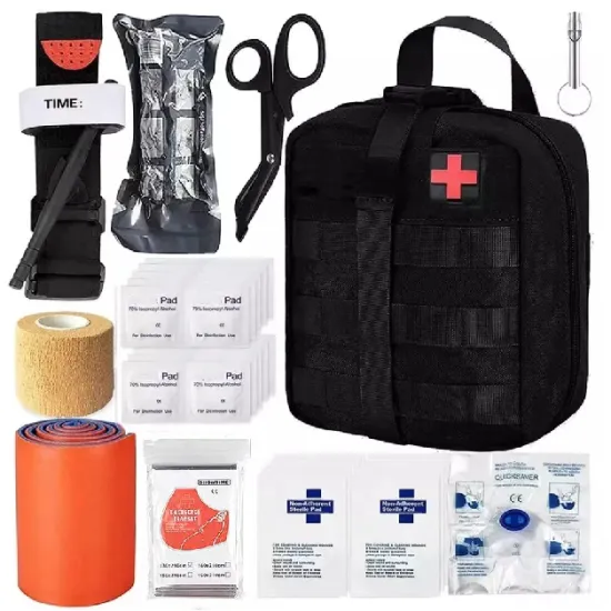 Survival Tactical Bag: Combat Medical Emergency First Aid Kit IFAK Pouch