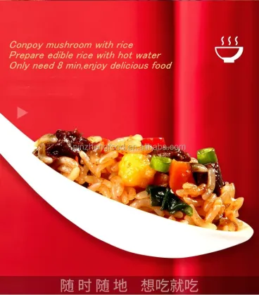 Shirataki Rice and Self-Heating Instant Convenience Foods