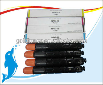Canon color toner cartridge compatible for use in ir advance C5030 C5035