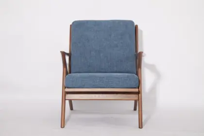 Wooden Frame Fabric Selig Z chairs