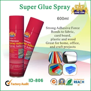 Industrial Cleaning Supply , Spray Adhesive Glue / Fabric Spray Bond
