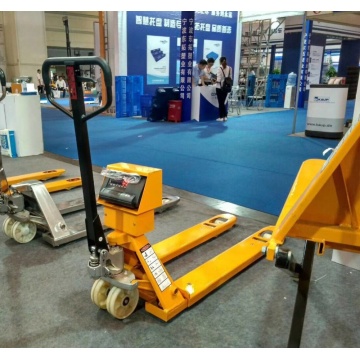 Hydraulic Pallet Truck with Integrated Scale and Printer