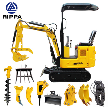 Rippa Construction Machinery Attachments for Mini Excavator Parts and Hydraulic Quick Hitch