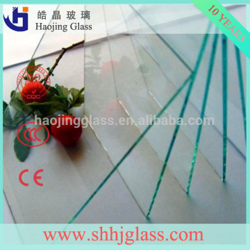 3-19mm Tempered round and ellipse ultra clear float Glass