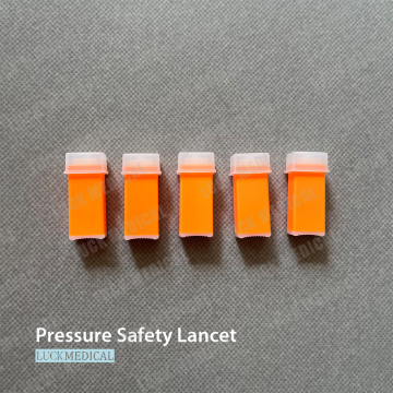 Medical Pressure Activated Safety Lancet