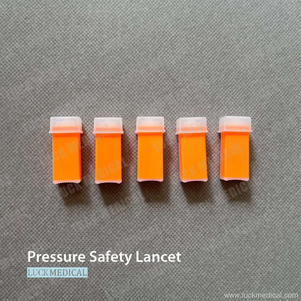 Painless Safety Lancet Device