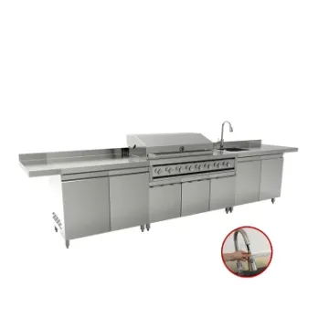 Cheap Gas BBQ Grills Outdoor Kitchen Island Kitchen Cabinets