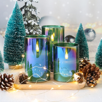 Wholesale 3d flameless color led candles
