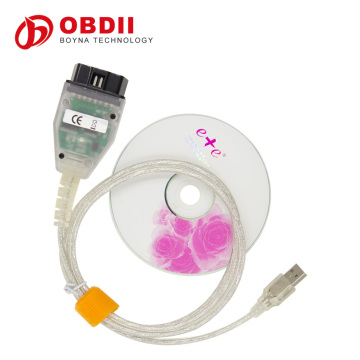 INPA K+CAN K+DCAN USB interface OBD diagnostic cable with 20 pin cable OBD to OBD2 connector cable