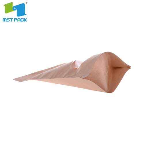 Mat printing Ziplock Top Tea Bag Packaging