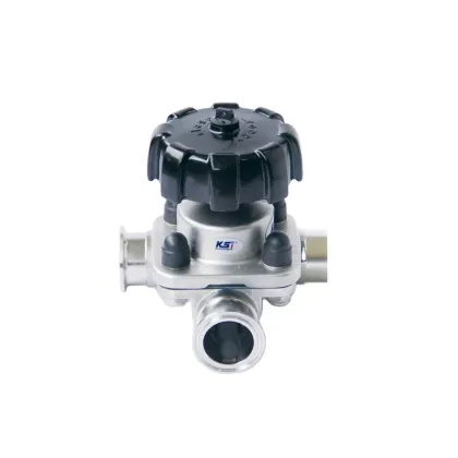 6-Month Dairy Sanitary Zero Dead Leg Clamped Diaphragm Valve with U-Type Three-Way Valve Water General Koso Manual KST ZHE" 

However, to make it more SEO-friendly and concise, you might consider:

"Dairy Sanitary Zero Dead Leg Clamped Diaphragm Valve wit