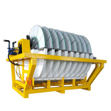 Disc Vacuum Filter Price for Mineral Concentrate Dry Machines in Mining Plants