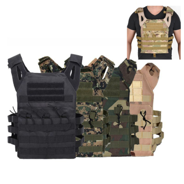 SturdyArmor Tactical Vest - Lightweight MOLLE Camo Plate Carrier