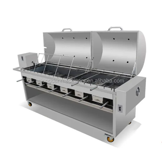 Electric Chicken Roasting Grill Machine for Commercial Restaurant Use - Rotating BBQ Grill for Pig, Lamb, and Fish