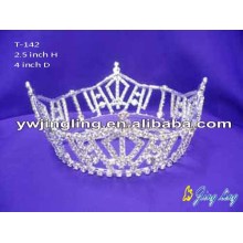 Full Round Pageant Crown Tiaras