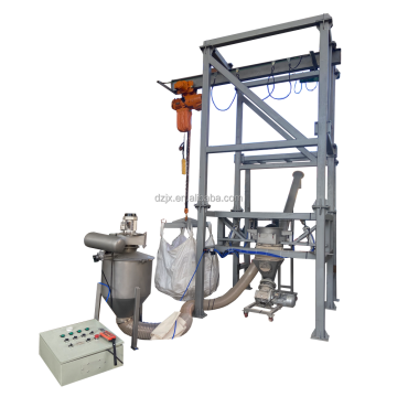 High Capacity DZJX National Bulk Equipment: 4M³ Big Bag Unloaders for Small Cement Loading at 100 Ton/Hour with Spiro Flow Technology