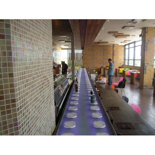 Food Conveyor Belt Magnetic rotary conveyor table Manufactory