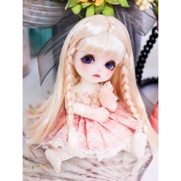 BJD Wig Gold Hair for 1/8 Ball-jointed Doll