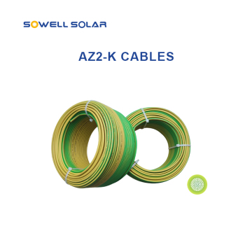 Yellow-green Earthing cable 4mm PV grounding wire