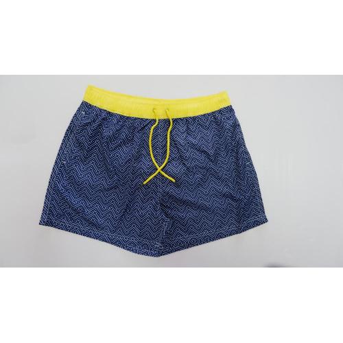 Frisse kleurencombinatie heren strand shorts