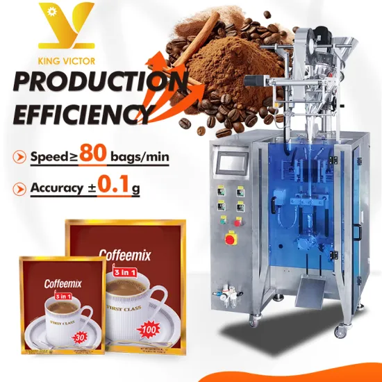 Automatic Multi-function 3-in-1 Coffee Sugar Milk Banana Powder Packaging Machine
