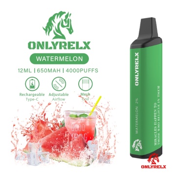 Onlyrelx Max Mesh Coil 4000Puffs Disposable Vape