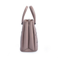 Medium Xbody Double Zip Pink Calfskin Shopper Bags