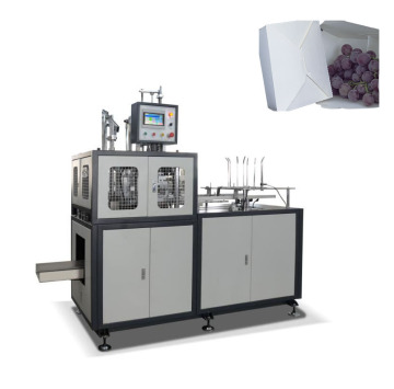 The automatic paper lunch box machine is easy to operate