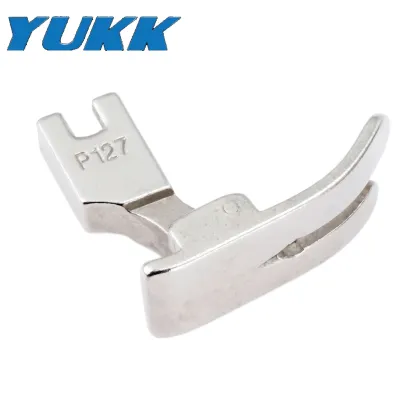Industrial Lockstitch Sewing Machine Presser Foot: 1Pc Metal P127 for Thick Fabrics - Compatible with Juki, Brother, Yamato