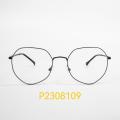 Matte Black Modern Mens Cute Womens Glasses Frames