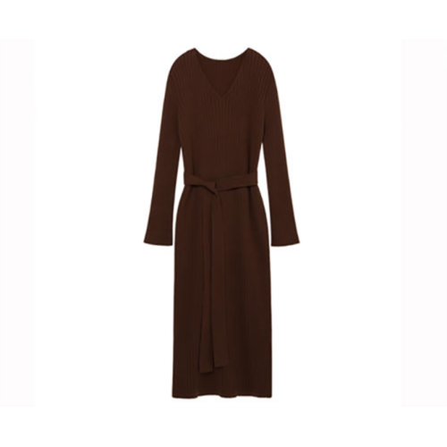 Ladies Burgundy Luxury Dress