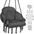 Cadeira de hammock hammock macram swing cadeira de balanço
