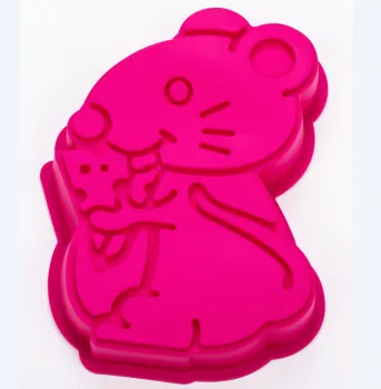 BRAND NEW Silicone Baking Cake Mold: Adorable Mouse Shape Cake Molds