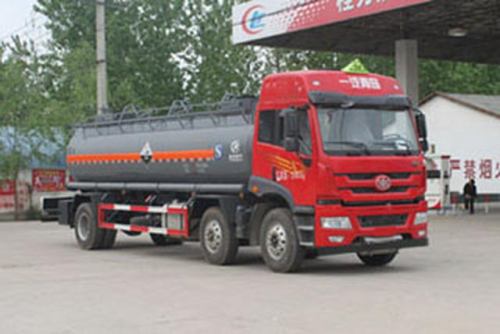 JIEFANG FAW Camion-citerne de transport de marchandises corrosives