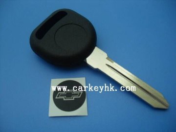 High quality Chevrolet PK3 transponder key with ID13 chip left blade