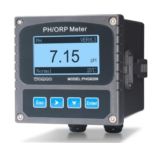 Medidor de pH para monitoramento da qualidade da água