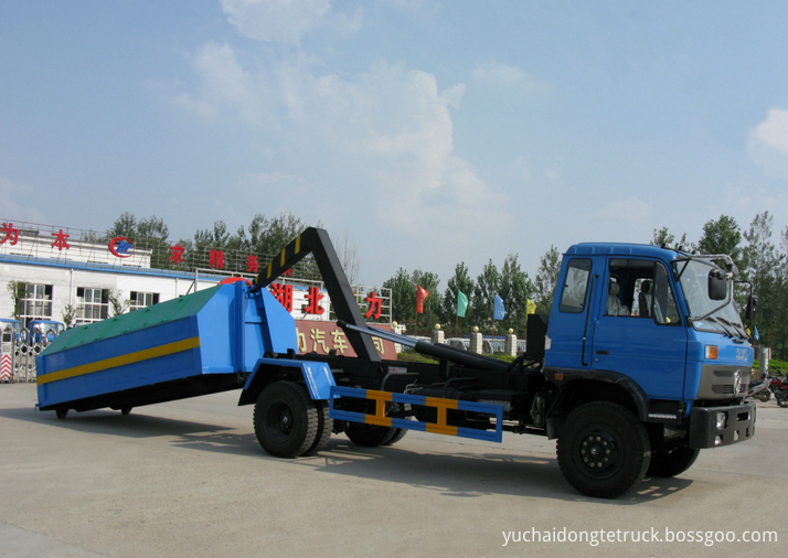 10ton Hooklift Container Garbage Truck, High Quality 10ton Hooklift ...