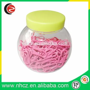 Made in china pink color paper clip